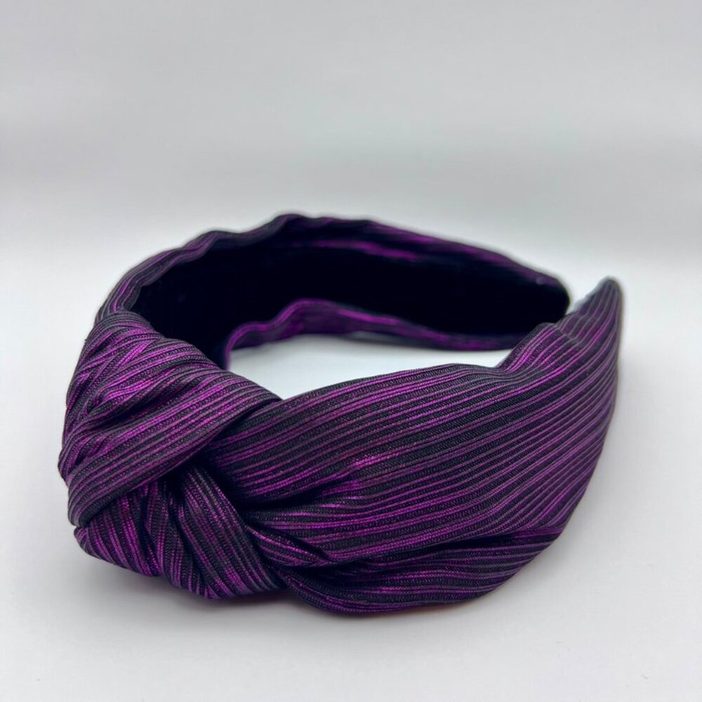 Shiny headband Purple headband Stylish and Comfortable Hair Accessory